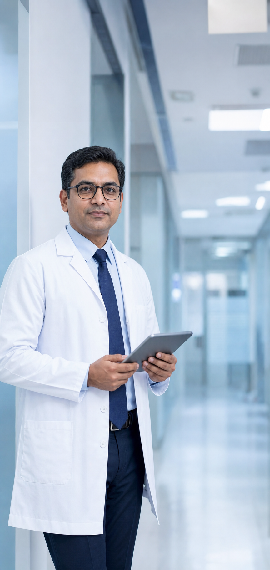 Specialist doctor in a modern hospital